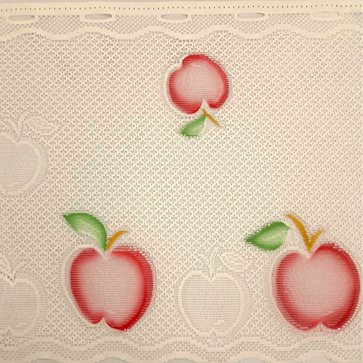 MHC World Lace & Voile Fabrics Fabric Dutch Lace Apples Cream 60 cm