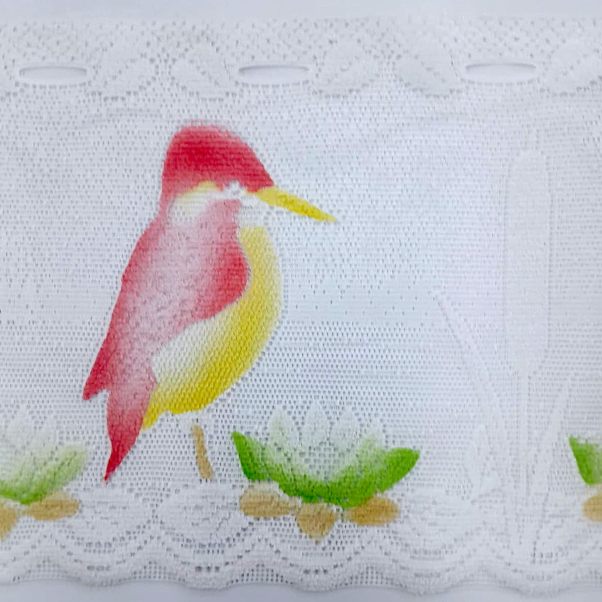 MHC World Lace & Voile Fabrics Fabric Dutch Lace Bird White 30 cm