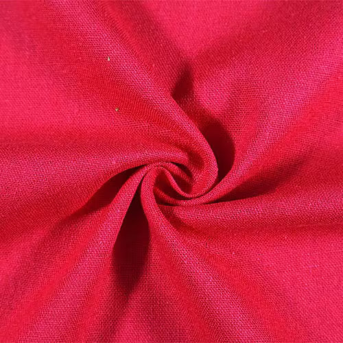 MHC WORLD Linen Rayon Bright Rose Linen Rayon Fabric 150cm