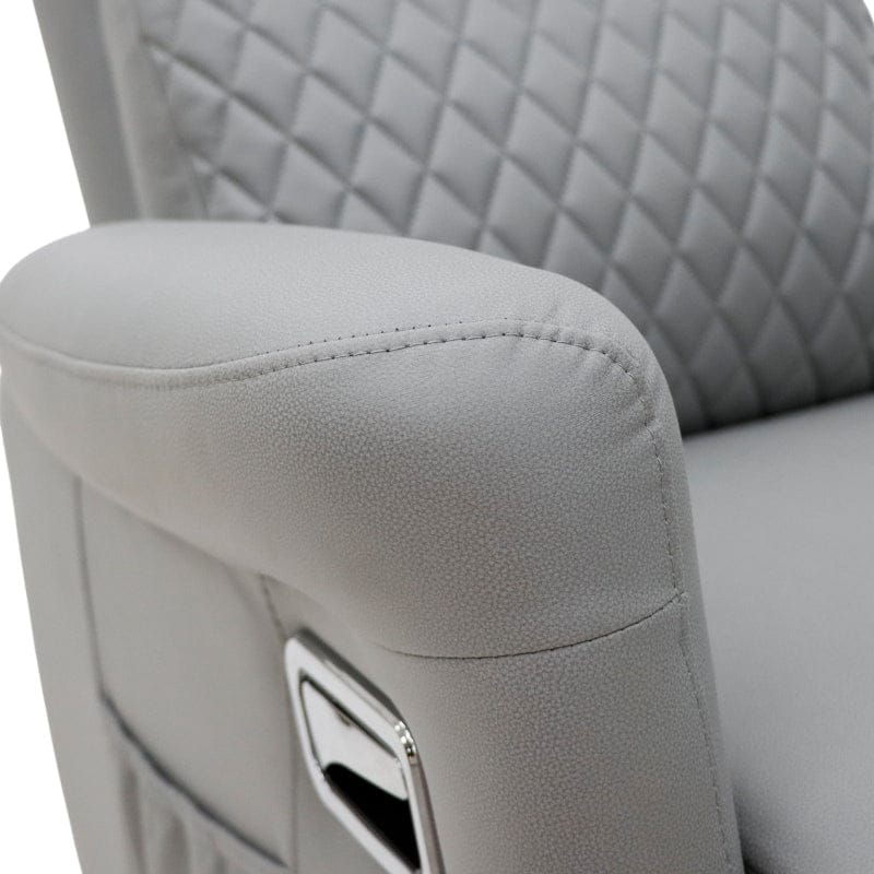 MHC World Lounge Suite Mama Chair Col.Grey(swivel & Recliner)