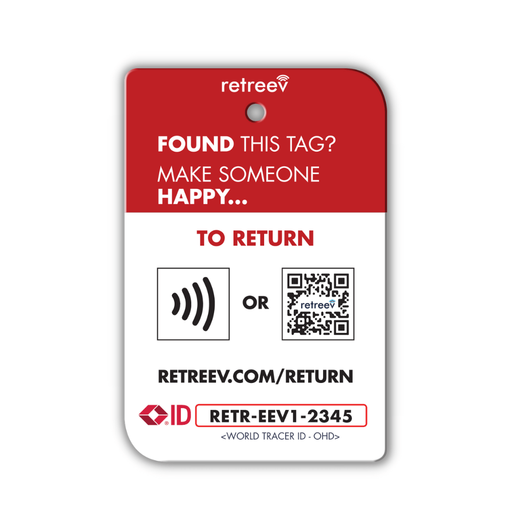 MHC World luggage tags Retreev Smart Tag - Fragile (7395486728281)