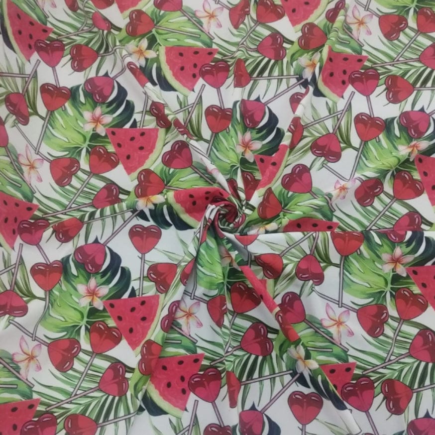 MHC WORLD LYCRA PRINT DSN 16 Printed Lycra Fabric 150CM