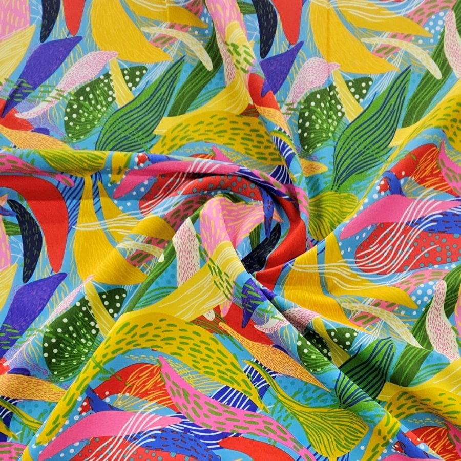 MHC WORLD LYCRA PRINT DSN 8 Printed Lycra Fabric 150CM