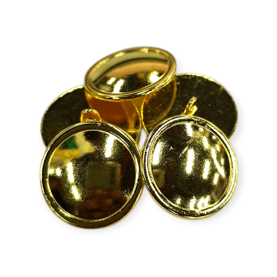 MHC WORLD Metal Buttons Gold Metal Buttons 19mm