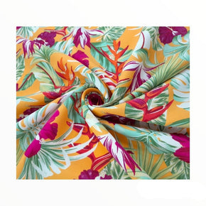 MHC World Mini Matt Fabric Printed Mini Matt Tropicana Ochre 140 cm (7697708482649)