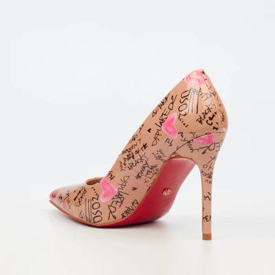 MHC World Miss Black Ladies Heels (7522519613529)