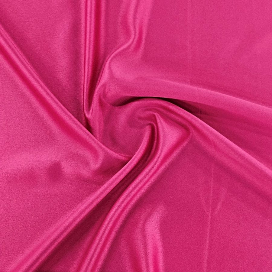 MHC World MOROCCAN SATIN Cerise Moroccan Satin Fabric 150cm