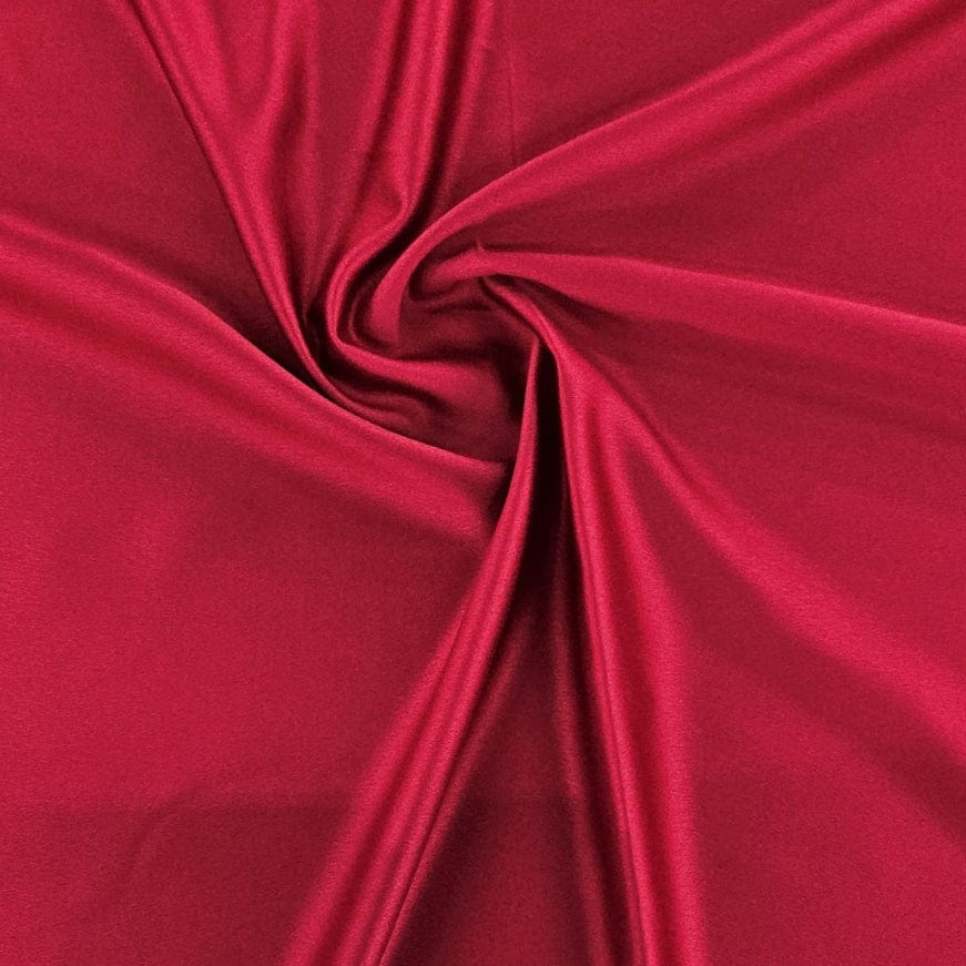MHC World MOROCCAN SATIN Maroon Moroccan Satin Fabric 150cm