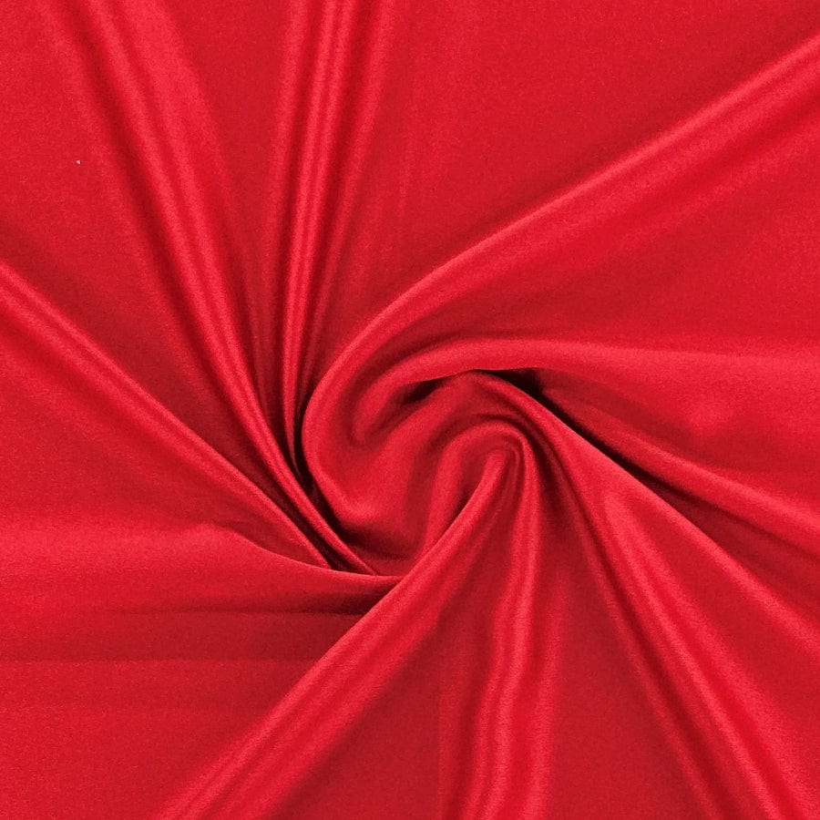 MHC World MOROCCAN SATIN Red Moroccan Satin Fabric 150cm
