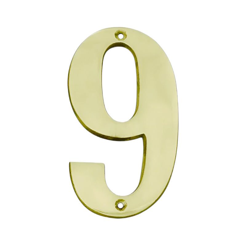 MHC WORLD NUMBER 9 Brass Number 9 Large