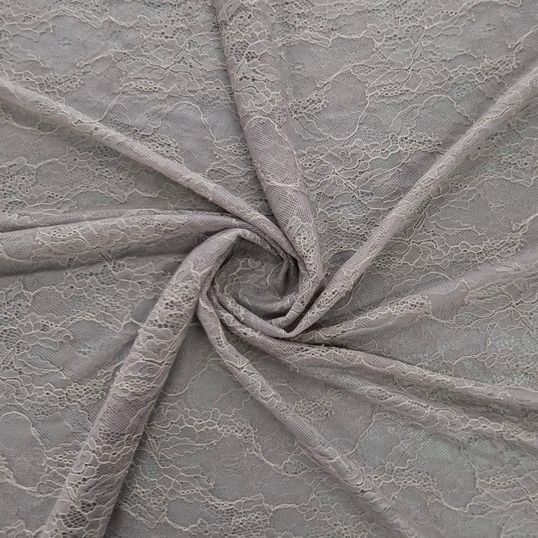 MHC WORLD Nylon Chantilly Lace Alda Wine Nylon Chantilly Lace Alda