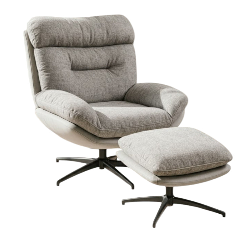 MHC World Occasional chair Dominic Recliner Chair And Stool