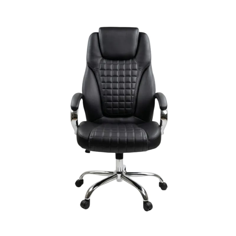 MHC World Office Chairs High Back Rev Chair Black STL514-1