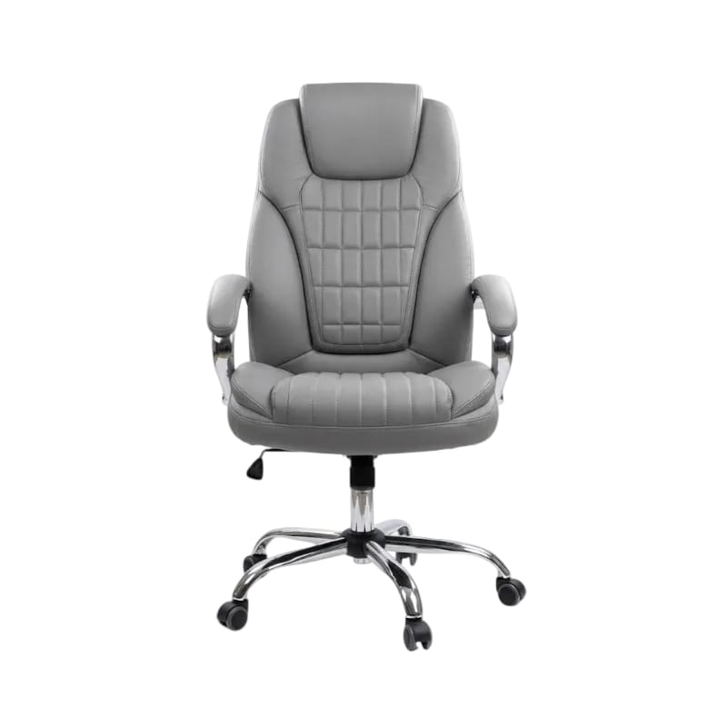 MHC World Office Chairs High Back Rev Chair Grey STL514-1