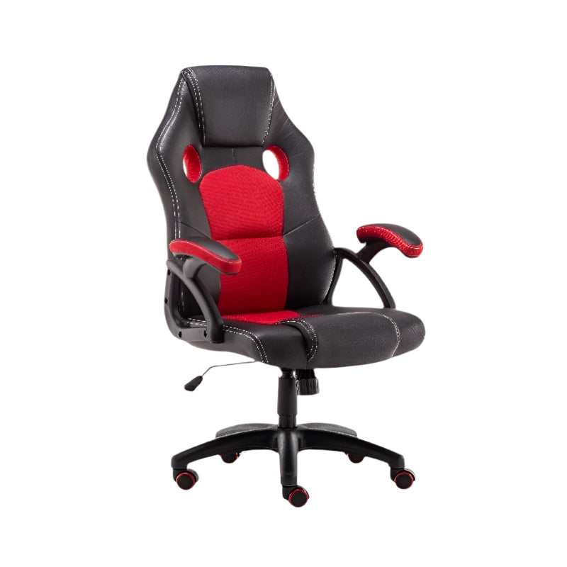 MHC World Office chairs Red High Back Swivel & Tilt Racing Chair - STL-105