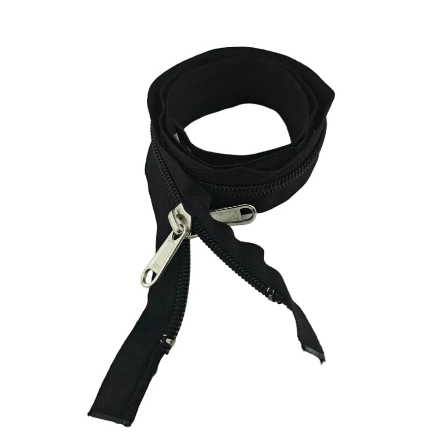 MHC WORLD Open End Zip 100cm Open End Zip #10 100cm Black