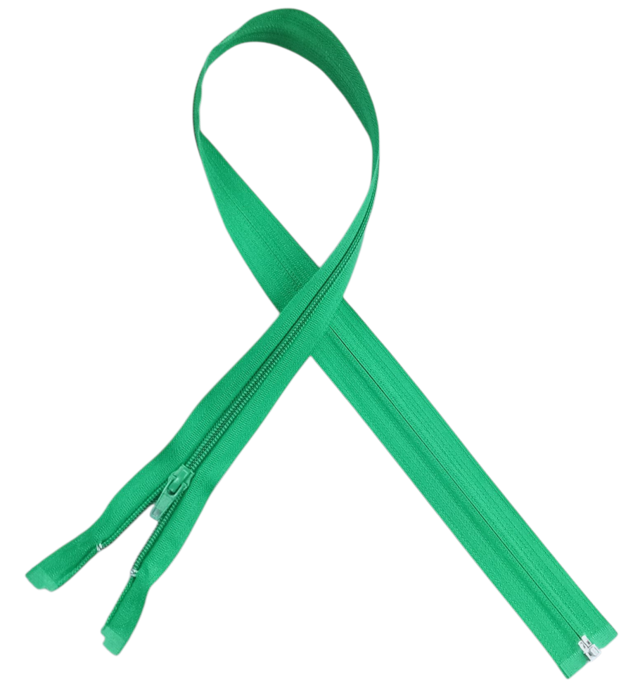 MHC WORLD Open End Zip Emerald / 70cm Open End Zip