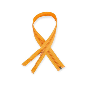 MHC WORLD Open End Zip Orange / 10cm Open End Zip
