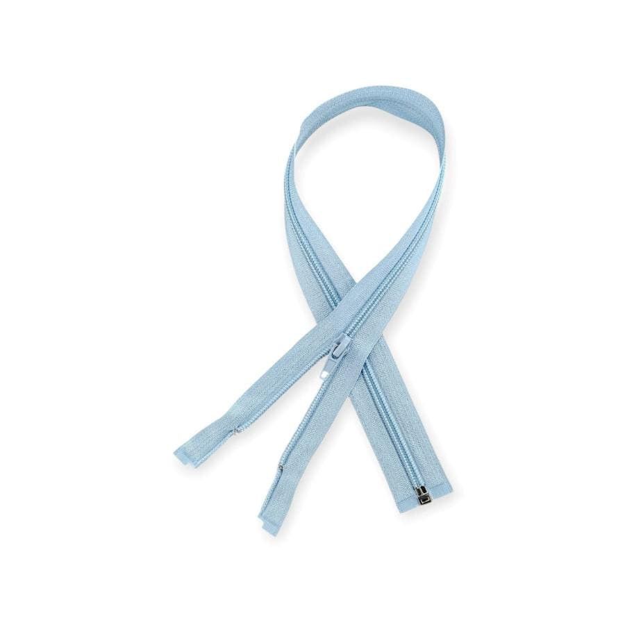 MHC WORLD Open End Zip Powder Blue / 50cm Open End Zip