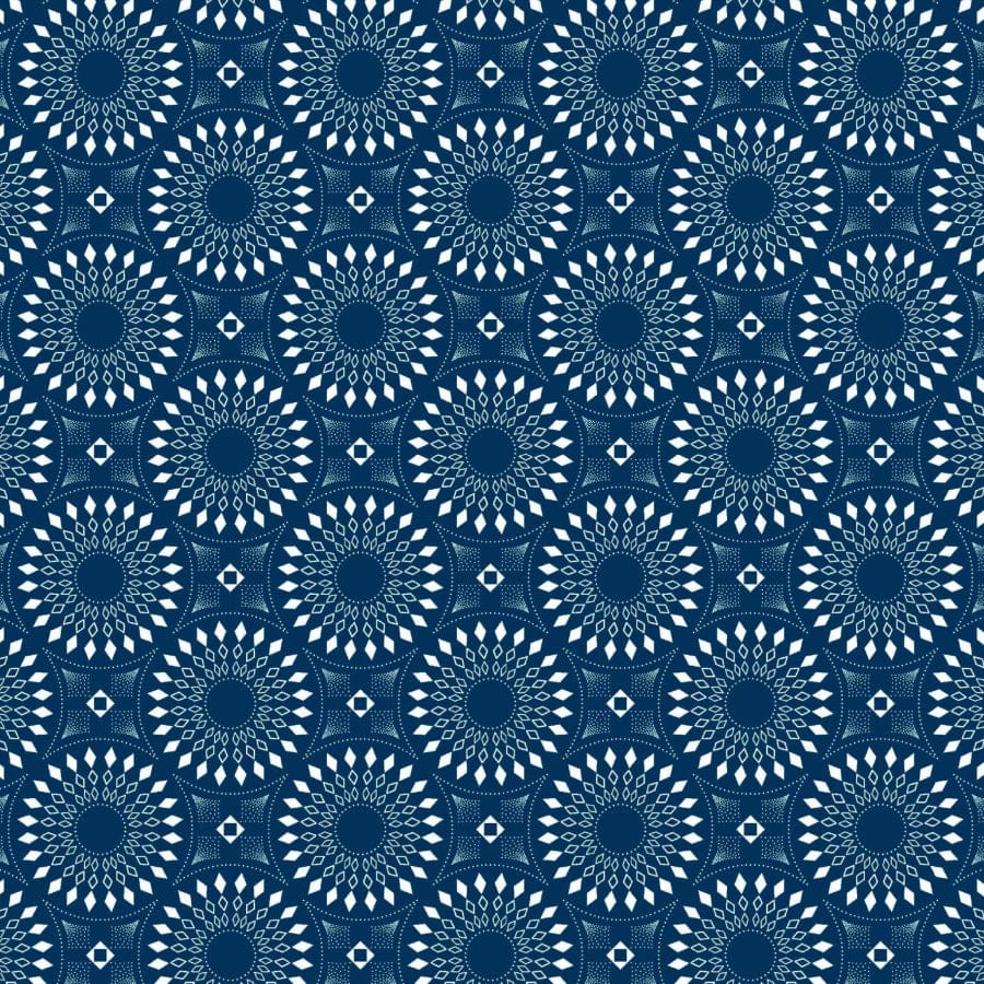 MHC WORLD Original 3 Cats Fabric H0709 Original 3 Cats Fabric C/W04 Navy Blue 90cm