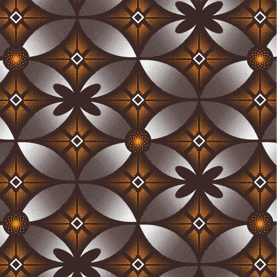 MHC WORLD Original 3 Cats Fabric H0851 Original 3 Cats Fabric C/WO1 Yellow/Choc 90cm