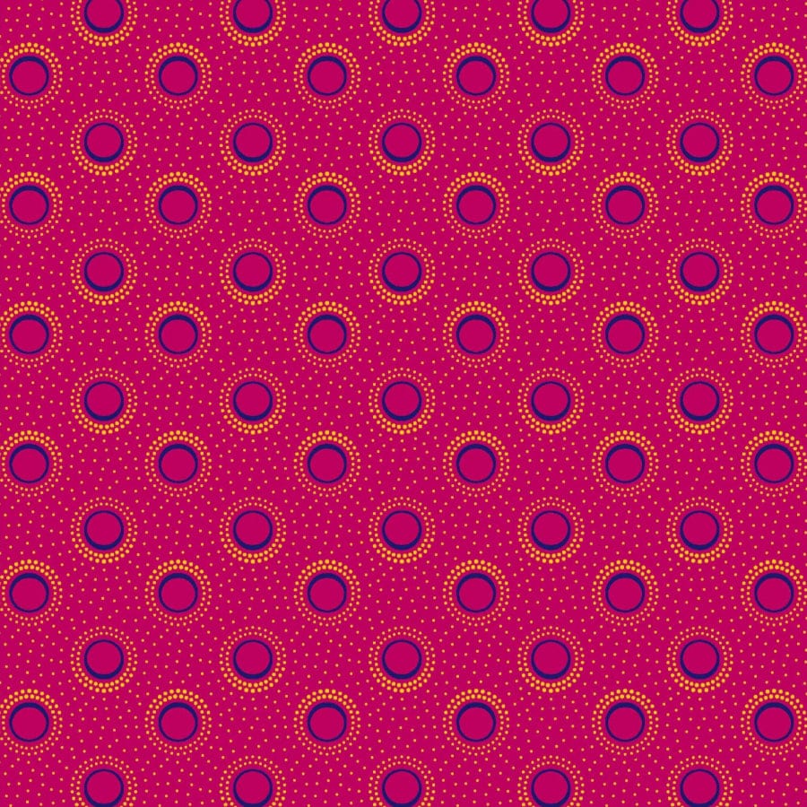 MHC WORLD Original 3 Cats Fabric H0967 Original 3 Cats Fabric C/W50 Cerise Pink 90cm