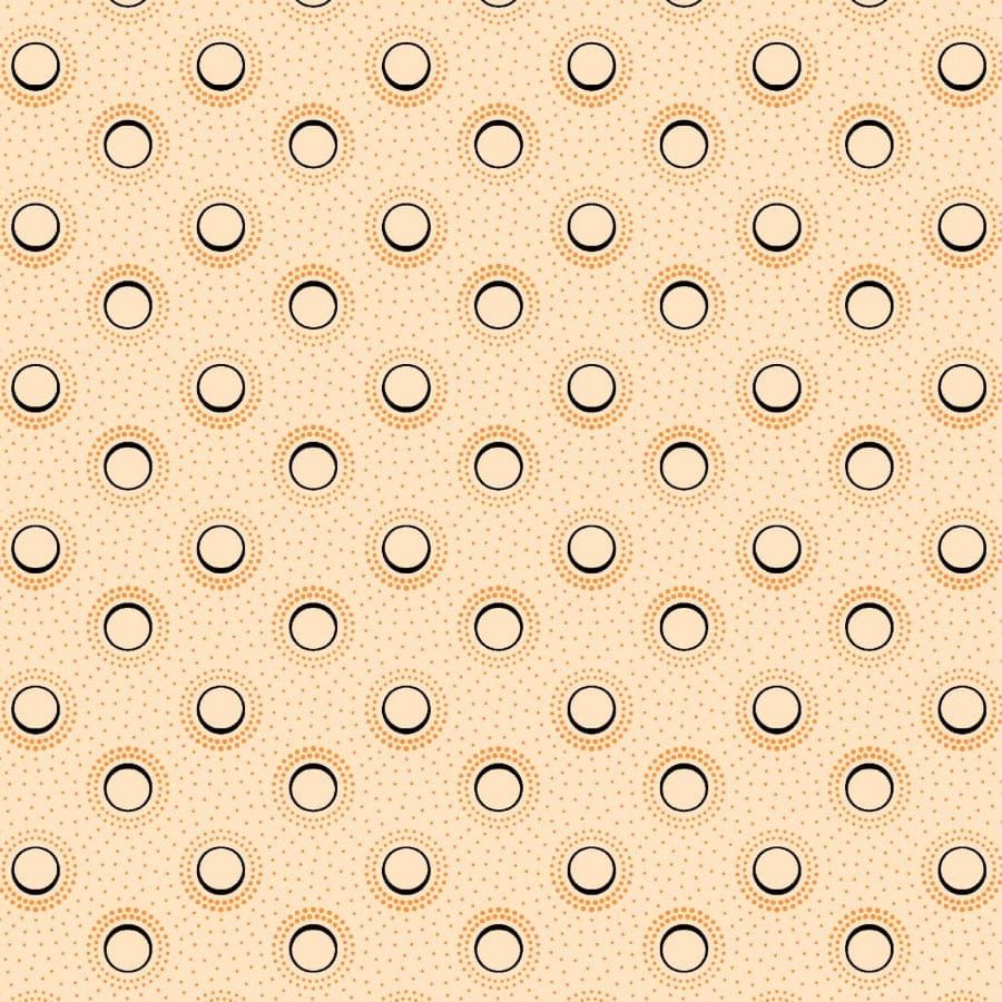 MHC WORLD Original 3 Cats Fabric H0967 Original 3 Cats Fabric C/W55 Cream 90cm