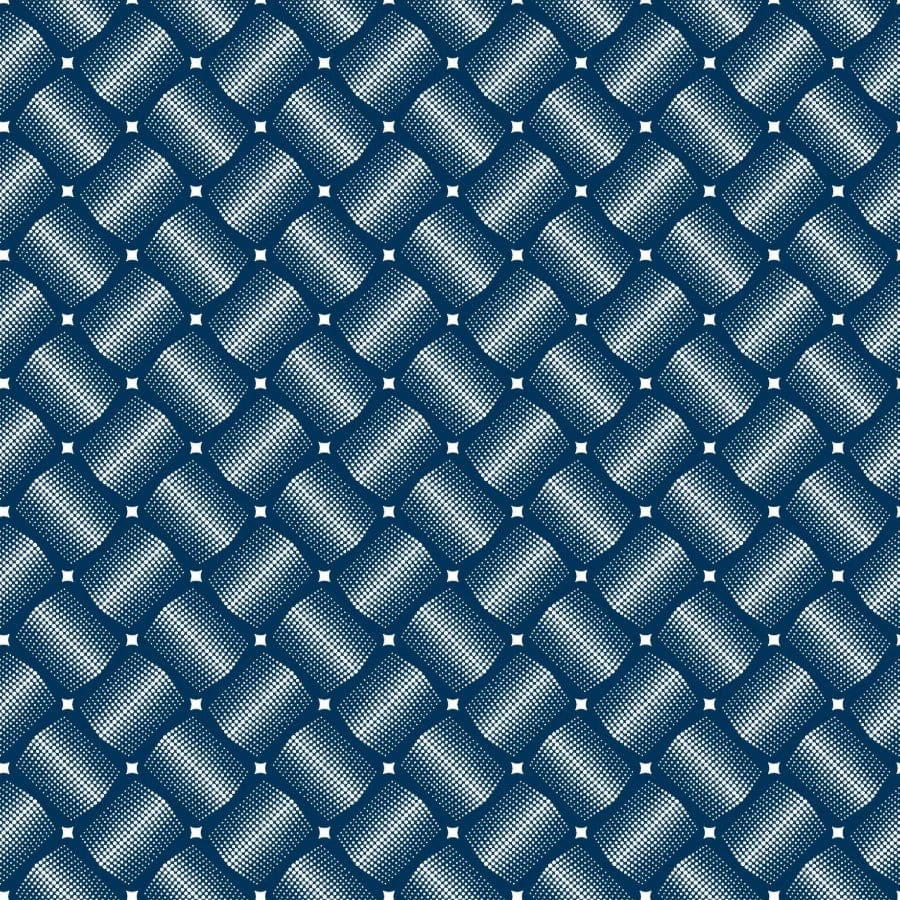 MHC WORLD Original 3 Cats Fabric H1099 Original 3 Cats Fabric C/W04 Navy Blue 90cm