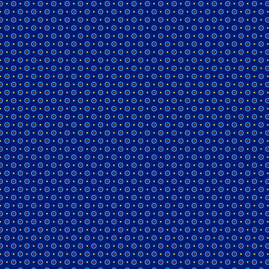 MHC WORLD Original 3 Cats Fabric H1300 Original 3 Cats Fabric C/W491 Indigo 90cm