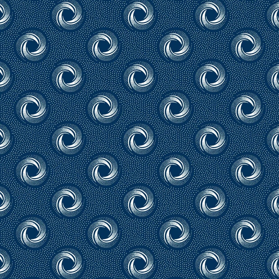 MHC WORLD Original 3 Cats Fabric H1369 Original 3 Cats Fabric C/W04 Navy Blue 90cm