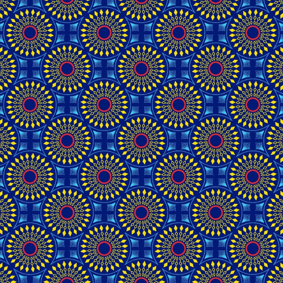 MHC WORLD Original 3 Cats Fabric H1396 Original 3 Cats Fabric C/W491 Indigo 90cm