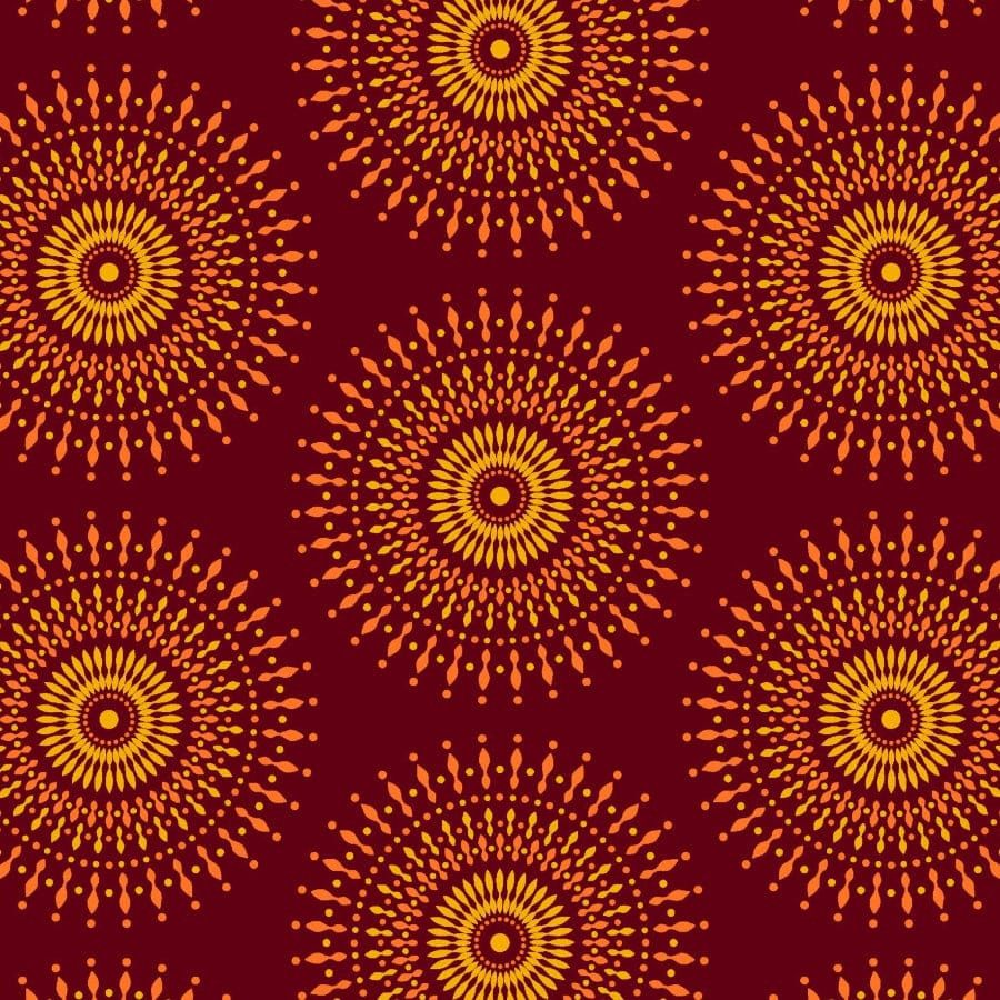 MHC WORLD Original 3 Cats Fabric H1407 Original 3 Cats Fabric C/W20 Burgundy 90cm