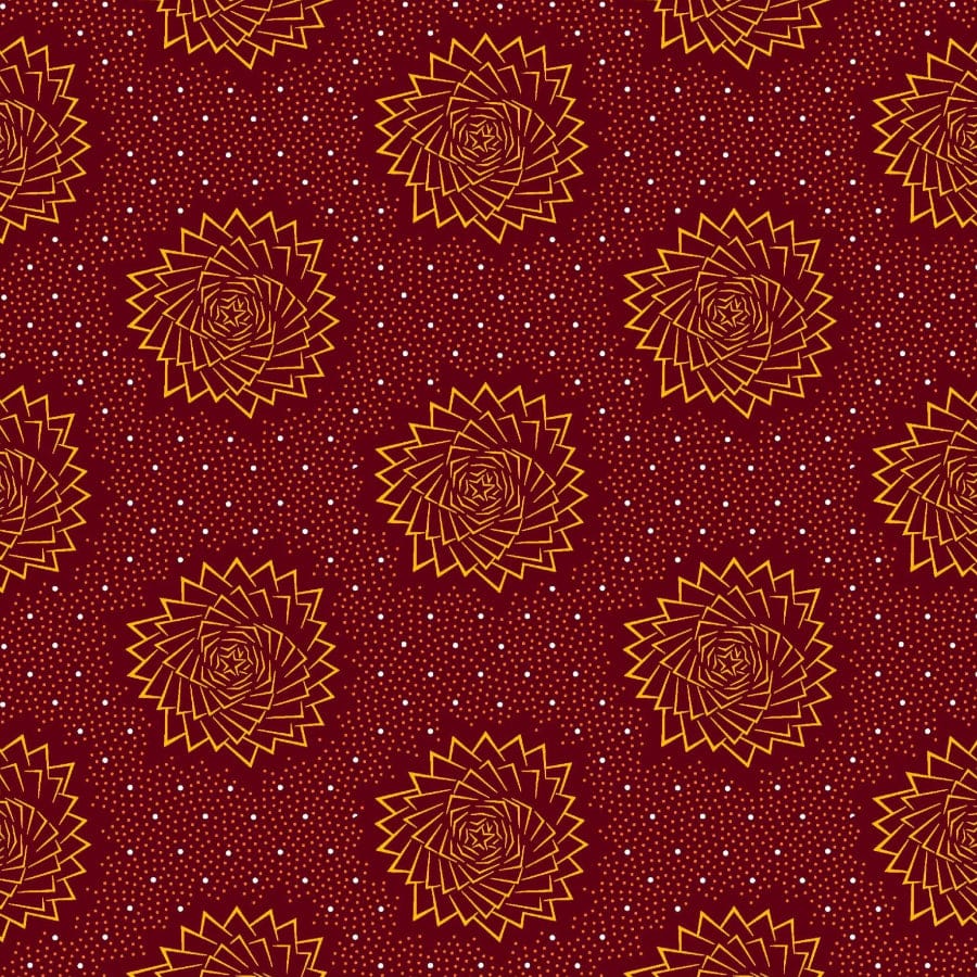 MHC WORLD Original 3 Cats Fabric H1484 Original 3 Cats Fabric C/W201 DK Maroon 90cm