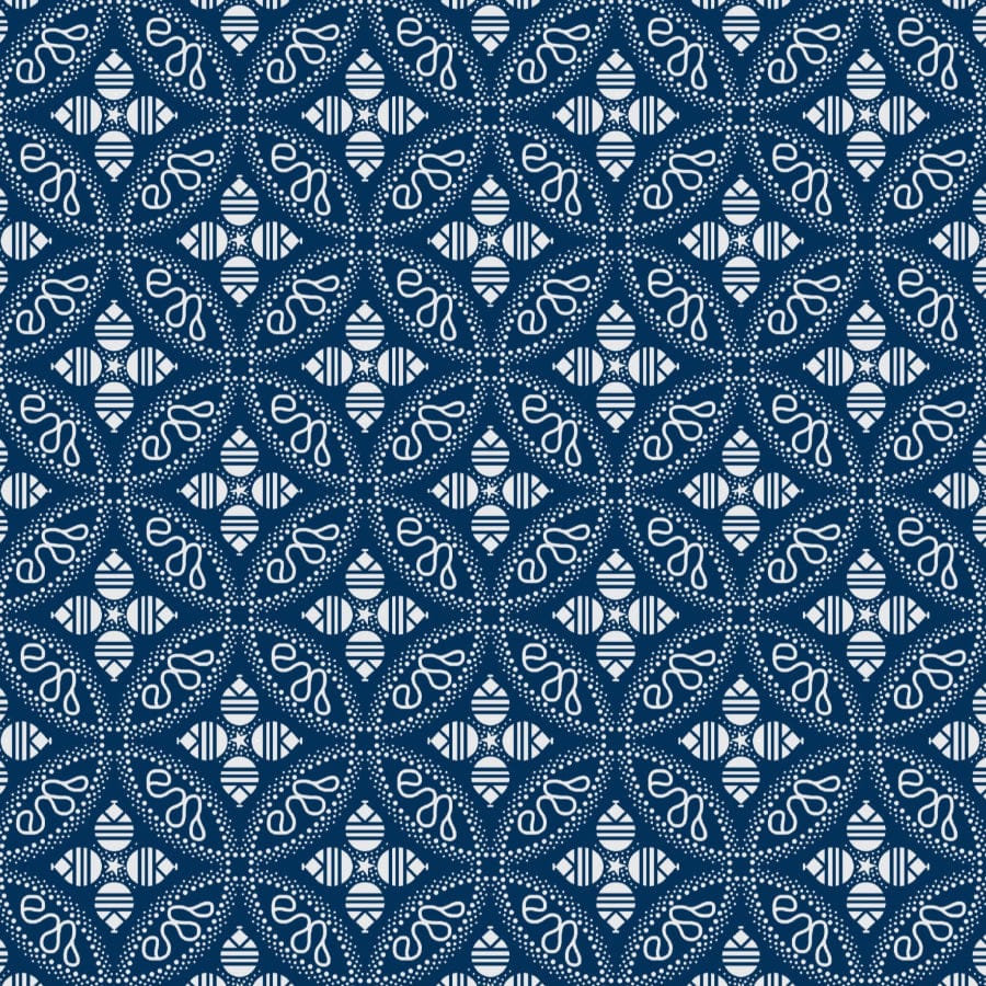 MHC WORLD Original 3 Cats Fabric H1560 Original 3 Cats Fabric C/W04 Navy Blue 90cm