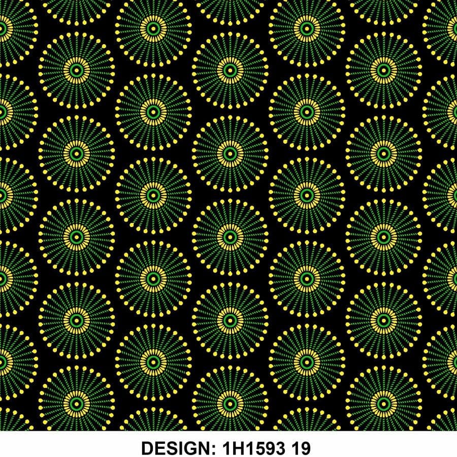 MHC WORLD Original 3 Cats Fabric H1593 Original 3 Cats Fabric C/W19 Bottle Green 90cm