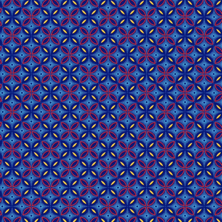 MHC WORLD Original 3 Cats Fabric H1654 Original 3 Cats Fabric C/W491 Indigo 90cm