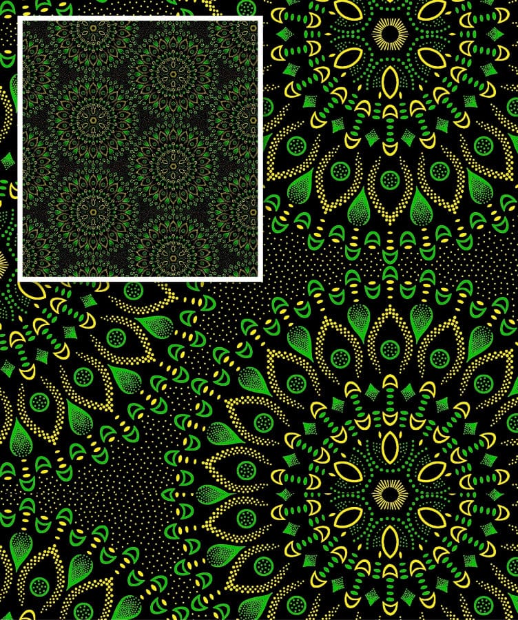 MHC WORLD Original 3 Cats Fabric H1730 Original 3 Cats Fabric C/W19 Bottle Green 90cm