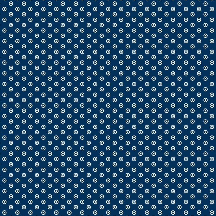 MHC WORLD Original 3 Cats Fabric Original 3 Cats Fabric C/W04 Navy Blue 90cm