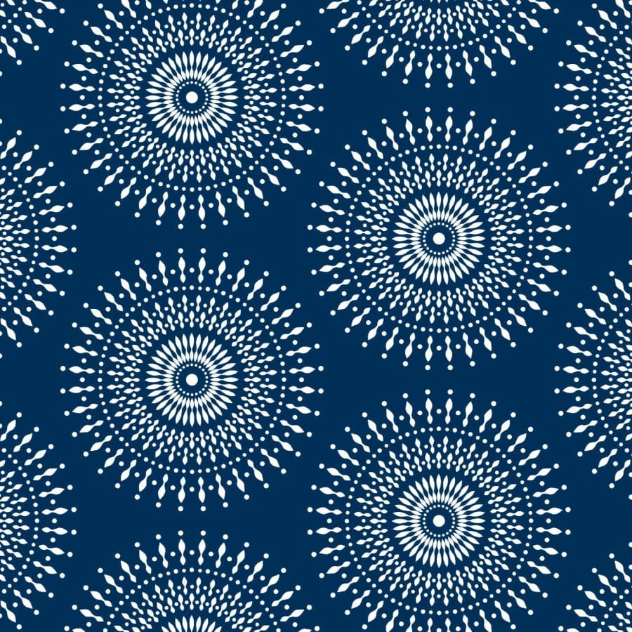 MHC WORLD Original 3 Cats Fabric Original 3 Cats Fabric C/W04 Navy Blue 90cm