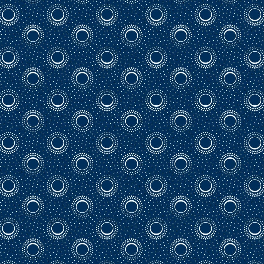 MHC WORLD Original 3 Cats Fabric Original 3 Cats Fabric C/W04 Navy Blue 90cm