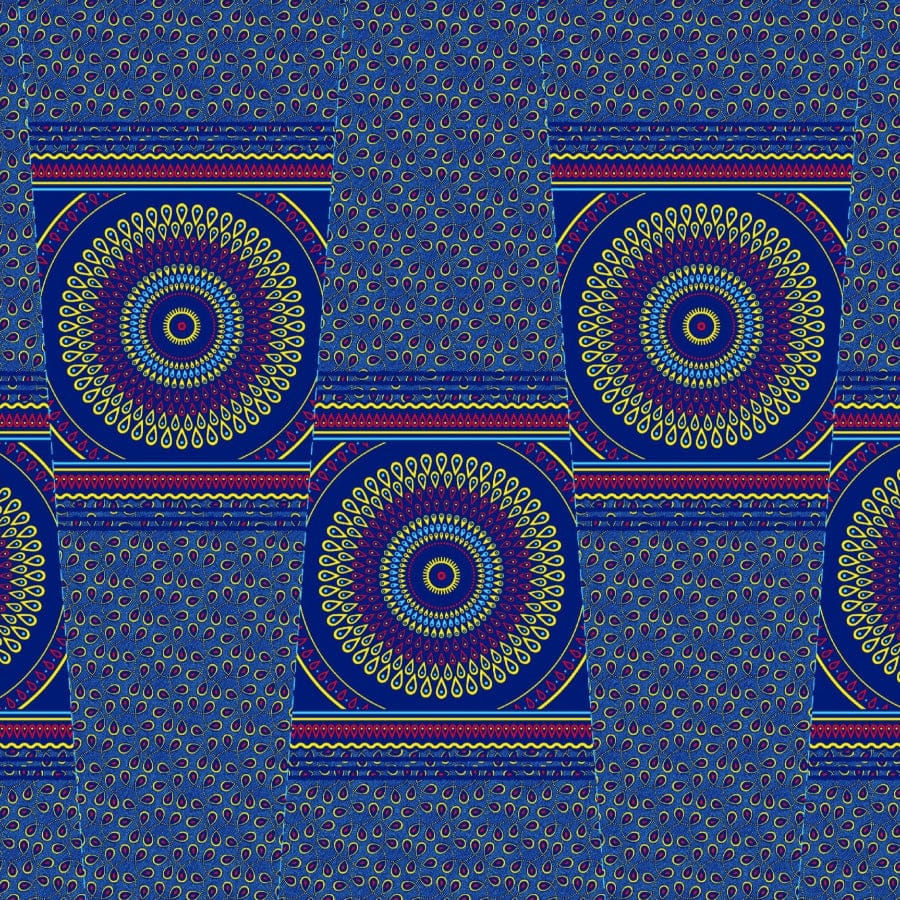 MHC WORLD Original 3 Cats Fabric Q1518 Original 3 Cats Fabric C/W491 Indigo 90cm