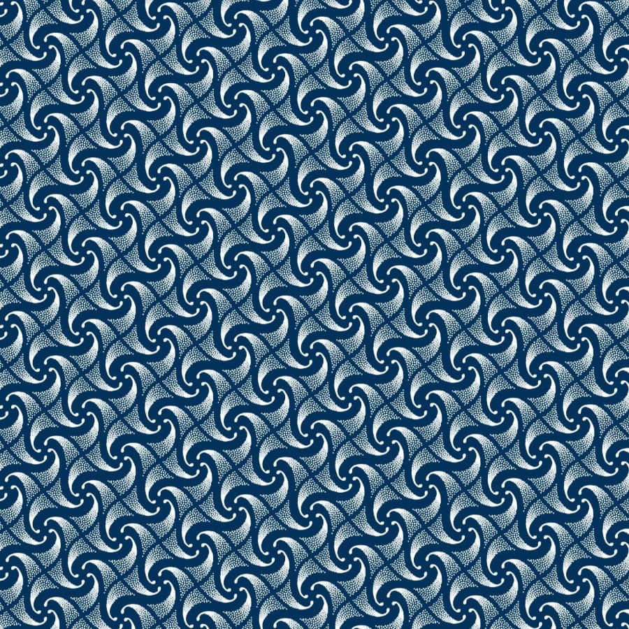 MHC WORLD Original 3 Cats Fabric XH0053 Original 3 Cats Fabric C/W04 Navy Blue 90cm