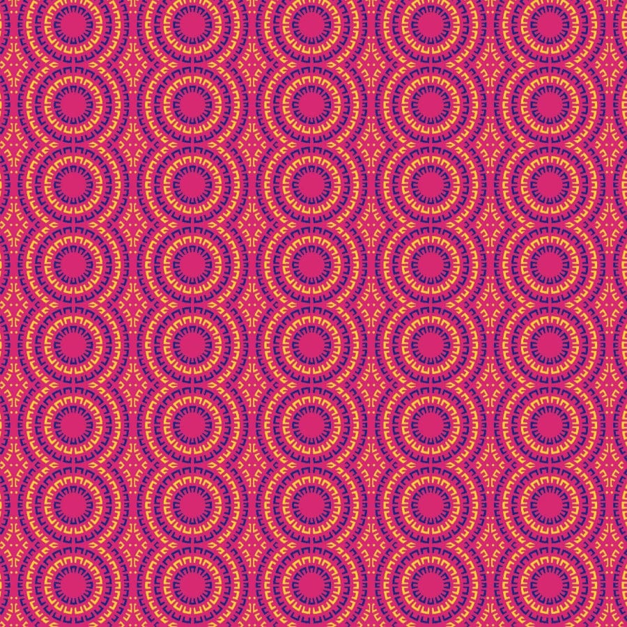 MHC WORLD Original 3 Cats Fabric XH0146 Original 3 Cats Fabric C/W50 Cerise Pink 90cm