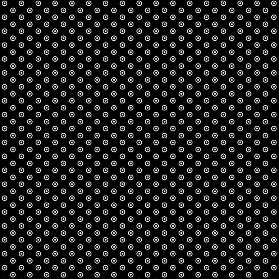 MHC WORLD Original 3 Cats Fabric XH0150 Original 3 Cats Fabric C/W06 Black 90cm