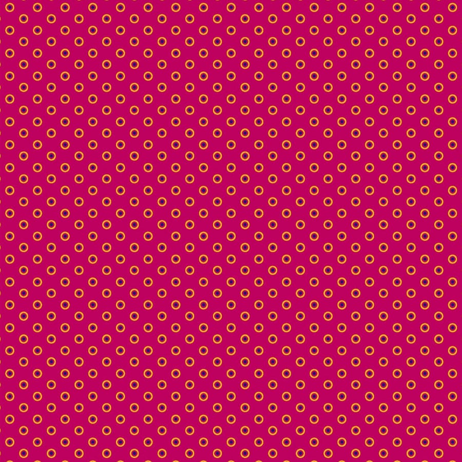 MHC WORLD Original 3 Cats Fabric XH0167 Original 3 Cats Fabric C/W50 Cerise Pink 90cm