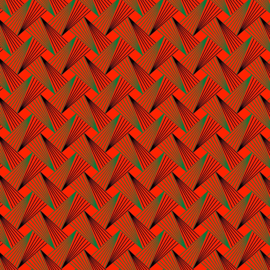 MHC WORLD Original 3 Cats Fabric XH0195 Original 3 Cat Fabric C/W16 DK Orange 90cm