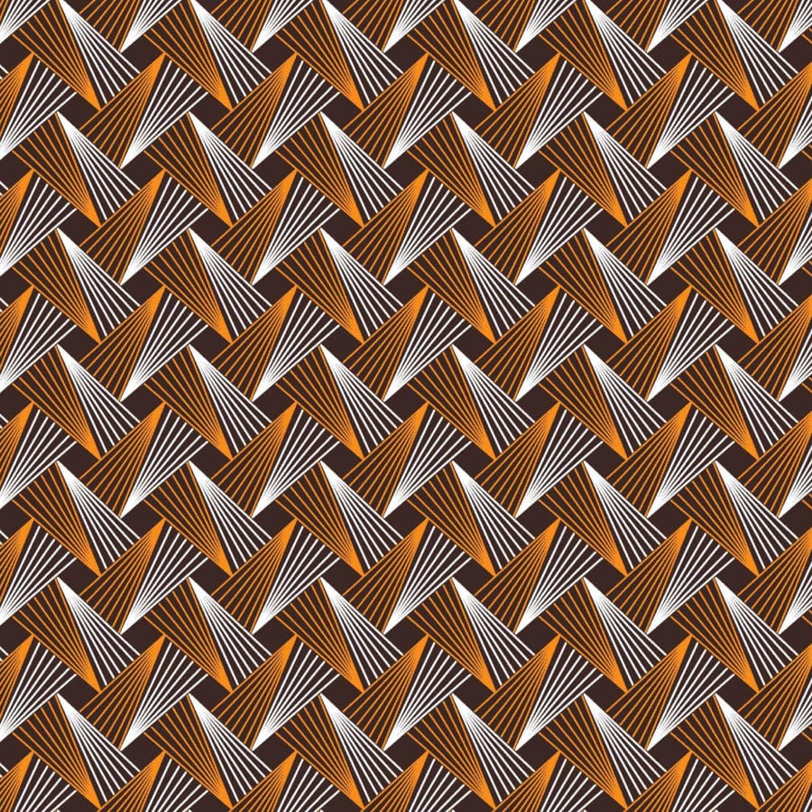 MHC WORLD Original 3 Cats Fabric XH0195 Original 3 Cats Fabric C/WO1 Yellow/Choc 90cm