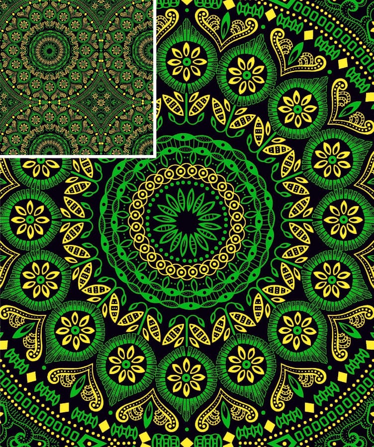 MHC WORLD Original 3 Cats Fabric XH0527 Original 3 Cats Fabric C/W19 Bottle Green 90cm