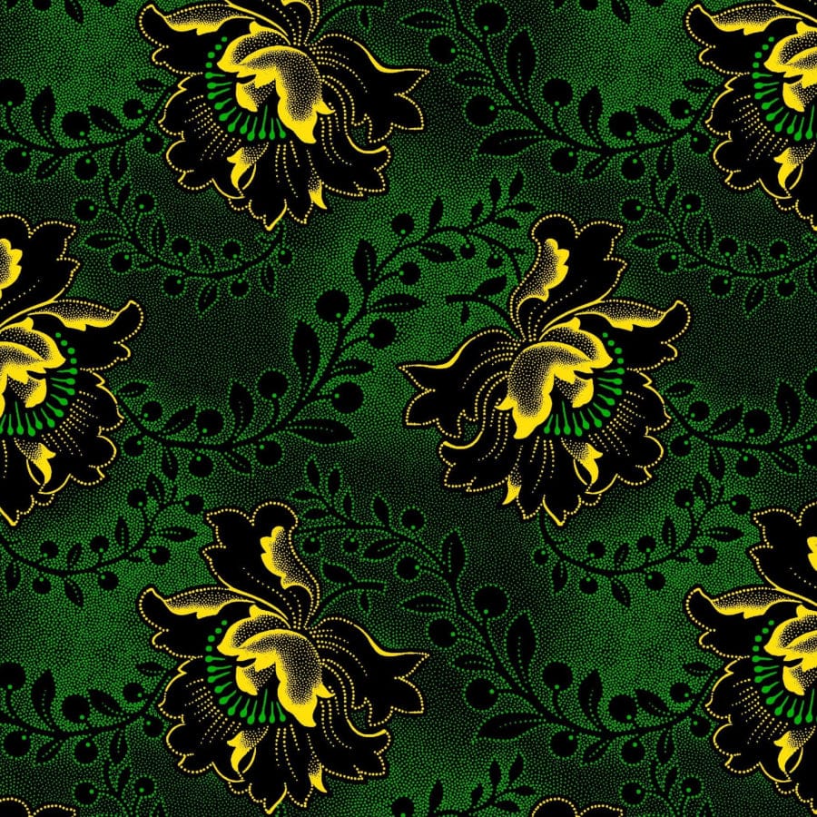 MHC WORLD Original 3 Cats Fabric XH0528 Original 3 Cats Fabric C/W19 Bottle Green 90cm