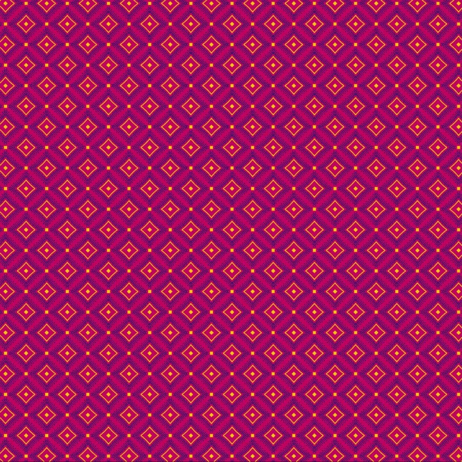 MHC WORLD Original 3 Cats Fabric XH0904 Original 3 Cats Fabric C/W50 Cerise Pink 90cm